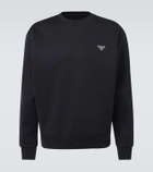 Prada Cotton-blend jersey sweatshirt