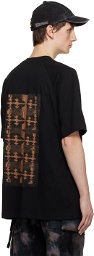 Song for the Mute Black Kilim Rust T-Shirt