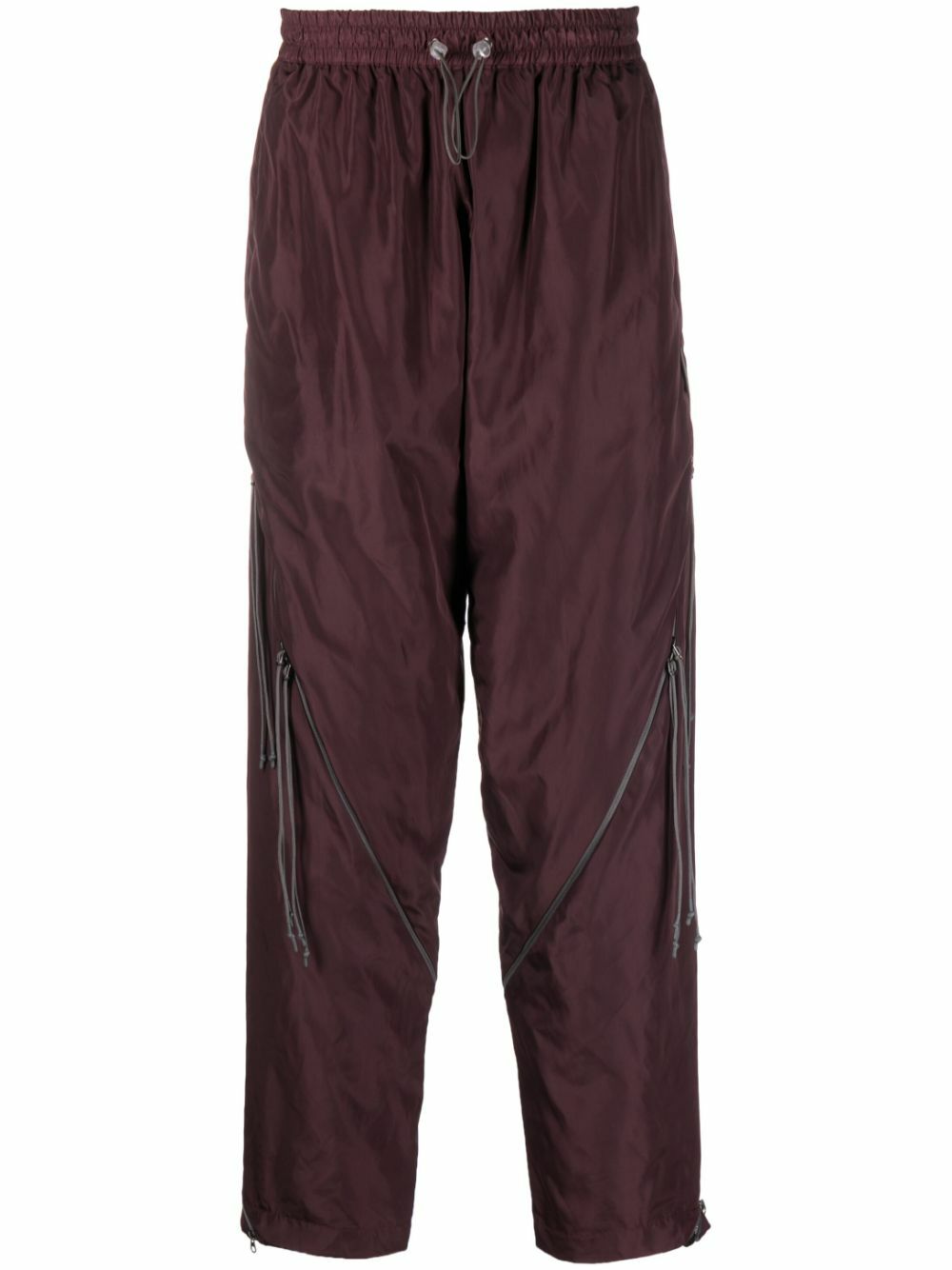 Saul Nash Red Drawstring Track Pants