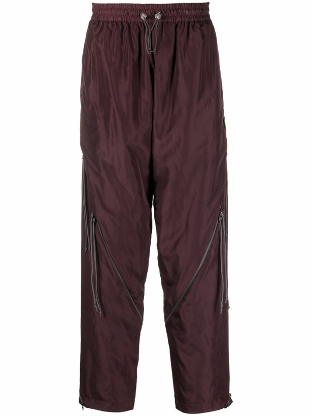 Photo: Saul Nash Red Drawstring Track Pants