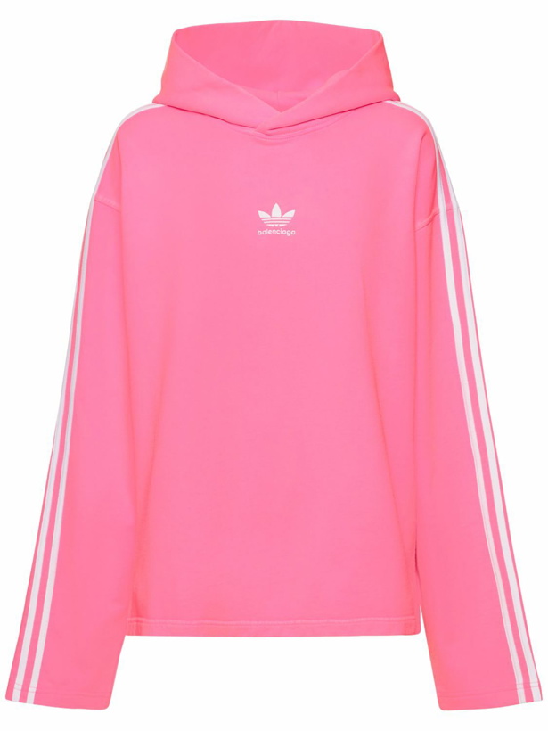 Photo: BALENCIAGA - Adidas Cotton Hoodie