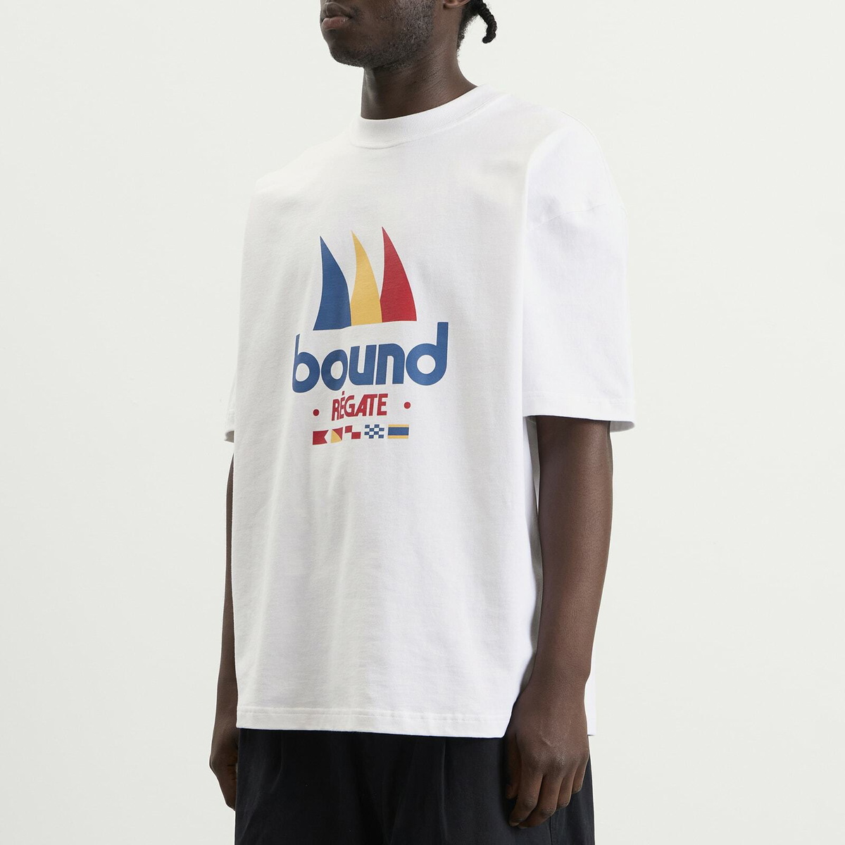 Bound Men's Regate T-Shirt in White