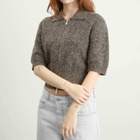 Samsøe Samsøe Women's Sakelsie Hairy Knit Cardigan in Fossil Melange