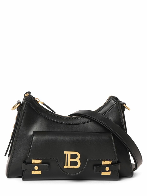 Photo: BALMAIN B-buzz Hobo Leather Bag