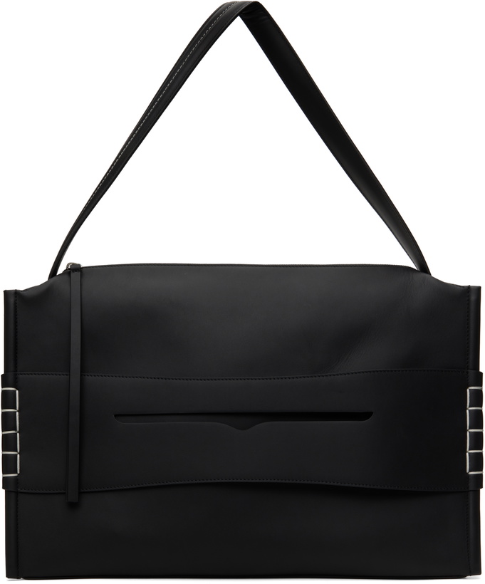 Photo: JW Anderson Black Large Loafer Bag