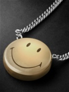 EÉRA - Smile Gold and Silver Pendant Necklace