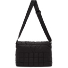 Dsquared2 Black Quilted Nylon Messenger Bag