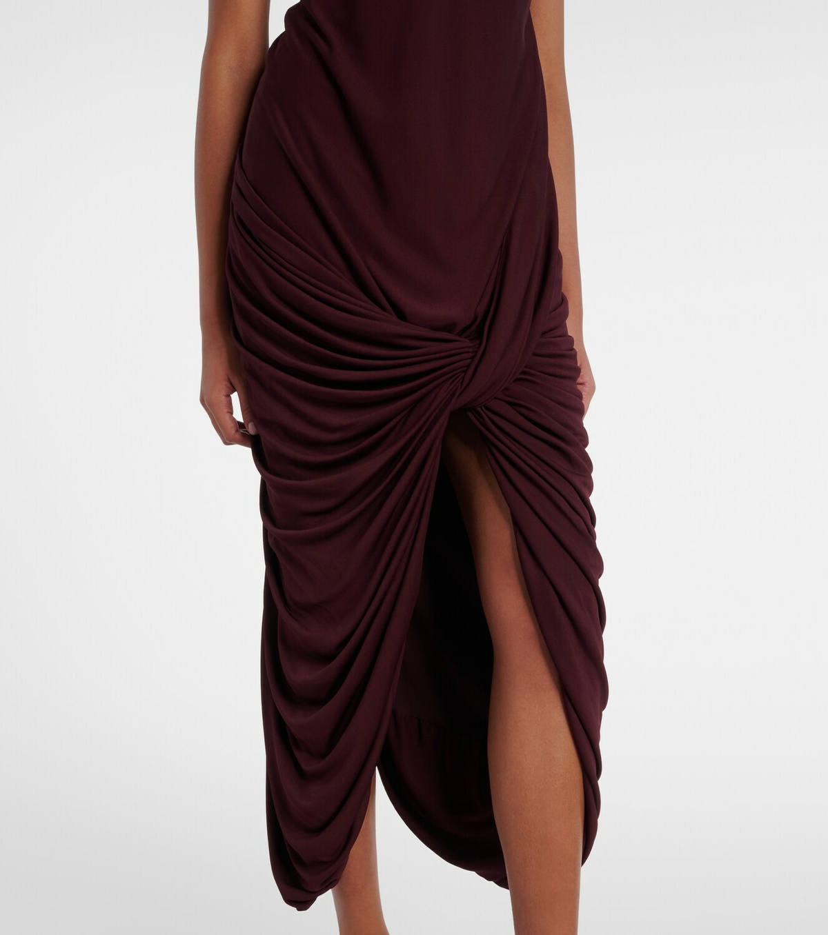 Loewe Draped midi dress