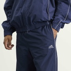 Balenciaga Men's Techno Cotton Tracksuit Pants in New Dark Navy