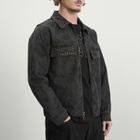 Pleasures Men's Cowhide Work Jacket in Black