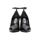 Jil Sander SSENSE Exclusive Black Ankle Strap Pumps