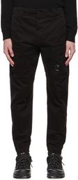 C.P. Company Black Ergonomic-Fit Cargo Pants