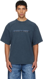 Alexander Wang Navy Short Sleeve T-shirt