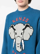 KENZO - Kenzo Pixel Elephant Wool Jumper