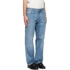 Bottega Veneta Blue Faded Jeans