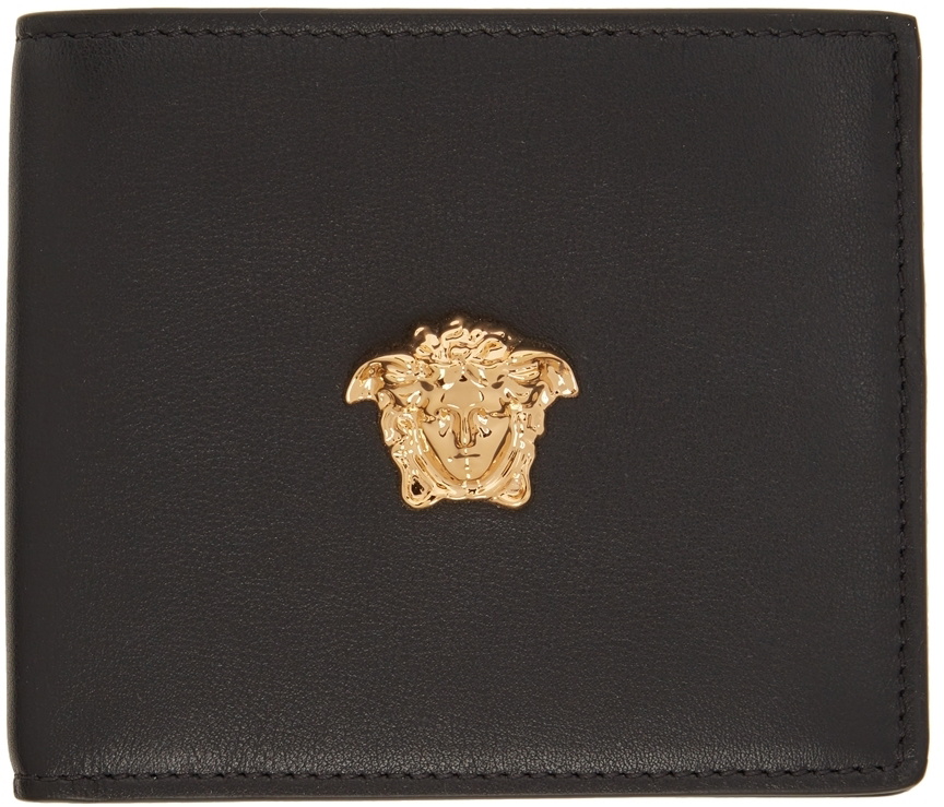 長財布 Versace Portafoglio La Medusa La Medusa Long Wallet Black | VERSACE US