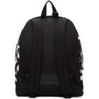 Saint Laurent Black Palm Print City Backpack