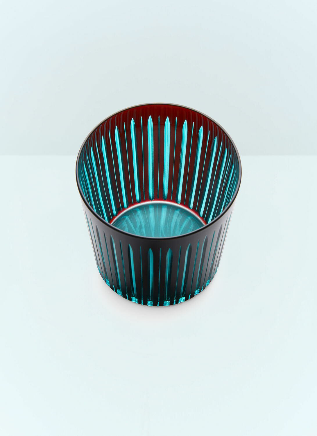 L'Objet Set Of Four Prism Cocktail Glasses