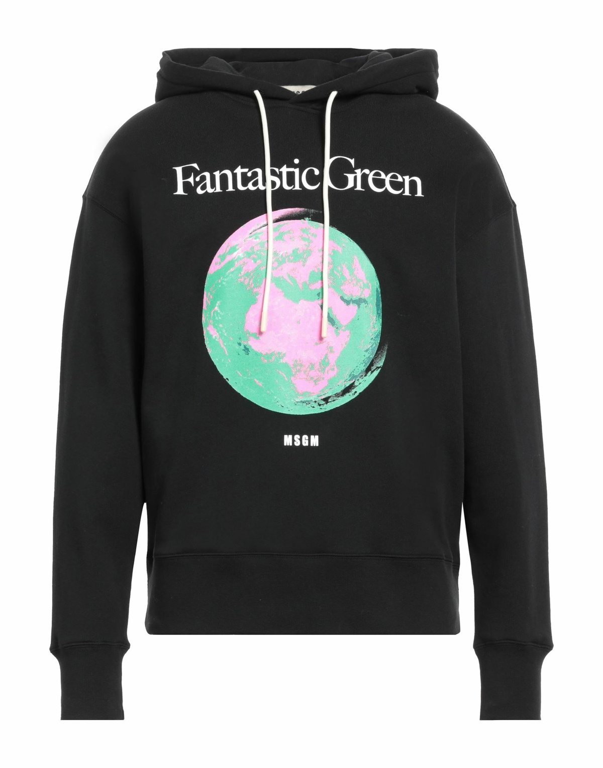 Msgm Mens Sweatshirt in Black