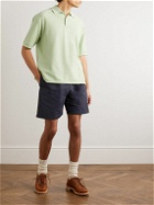 Kaptain Sunshine - Straight-Leg Shell Shorts - Blue