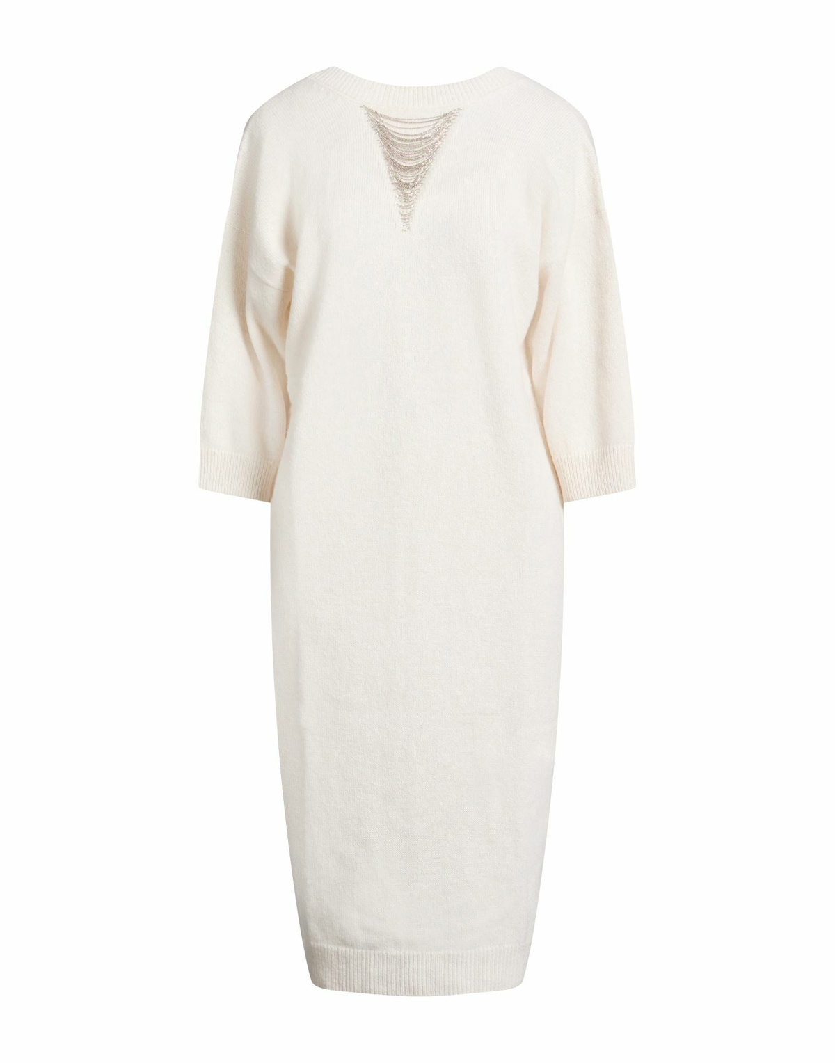 Peserico Womens Midi dress Cream