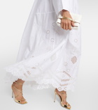 Nili Lotan Nelya embroidered cotton maxi dress