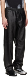 Y-3 Black A-Type Firebird Leather Pants