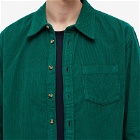 Corridor Men's Corduroy Shirt in Green