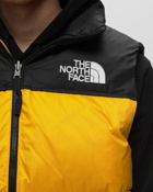 The North Face 1996 Retro Nuptse Vest Black/Yellow - Mens - Vests