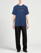 Balmain Mens T-shirt in Navy