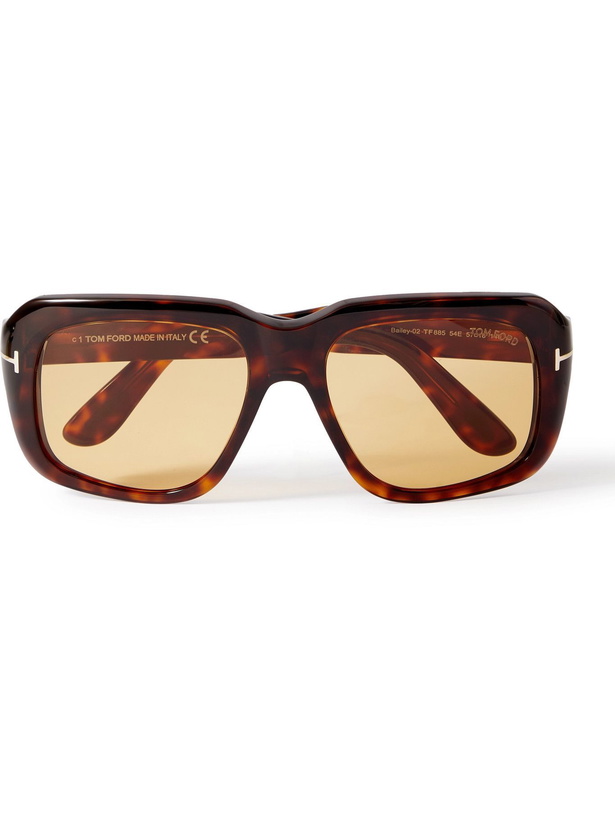 Photo: TOM FORD - Round-Frame Acetate Sunglasses