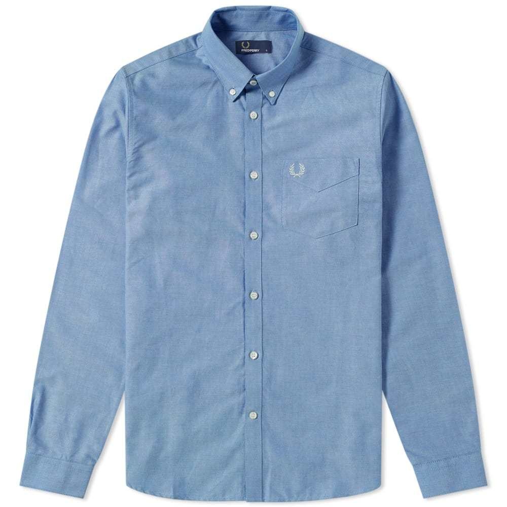 Fred Perry Classic Oxford Shirt Blue Fred Perry