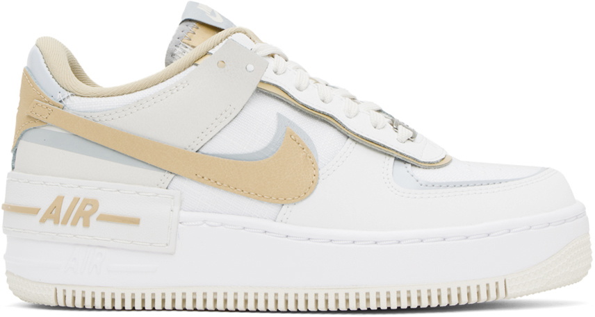 nike white air force 1 shadow sneakers
