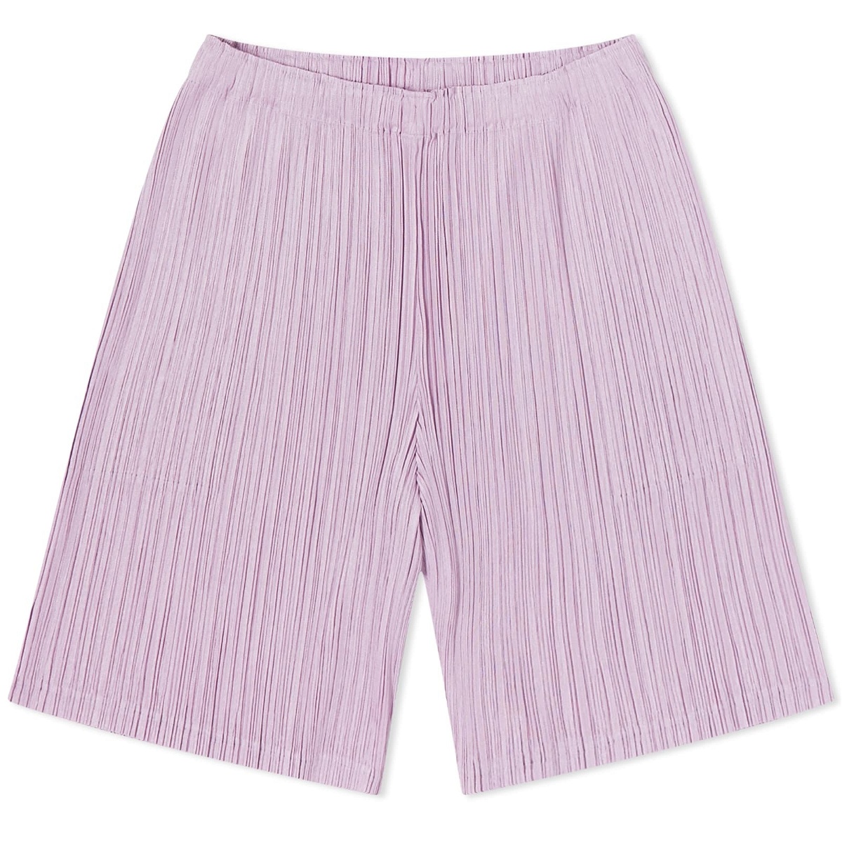 Photo: Pleats Please Issey Miyake Women's Pleats Shorts in Pink