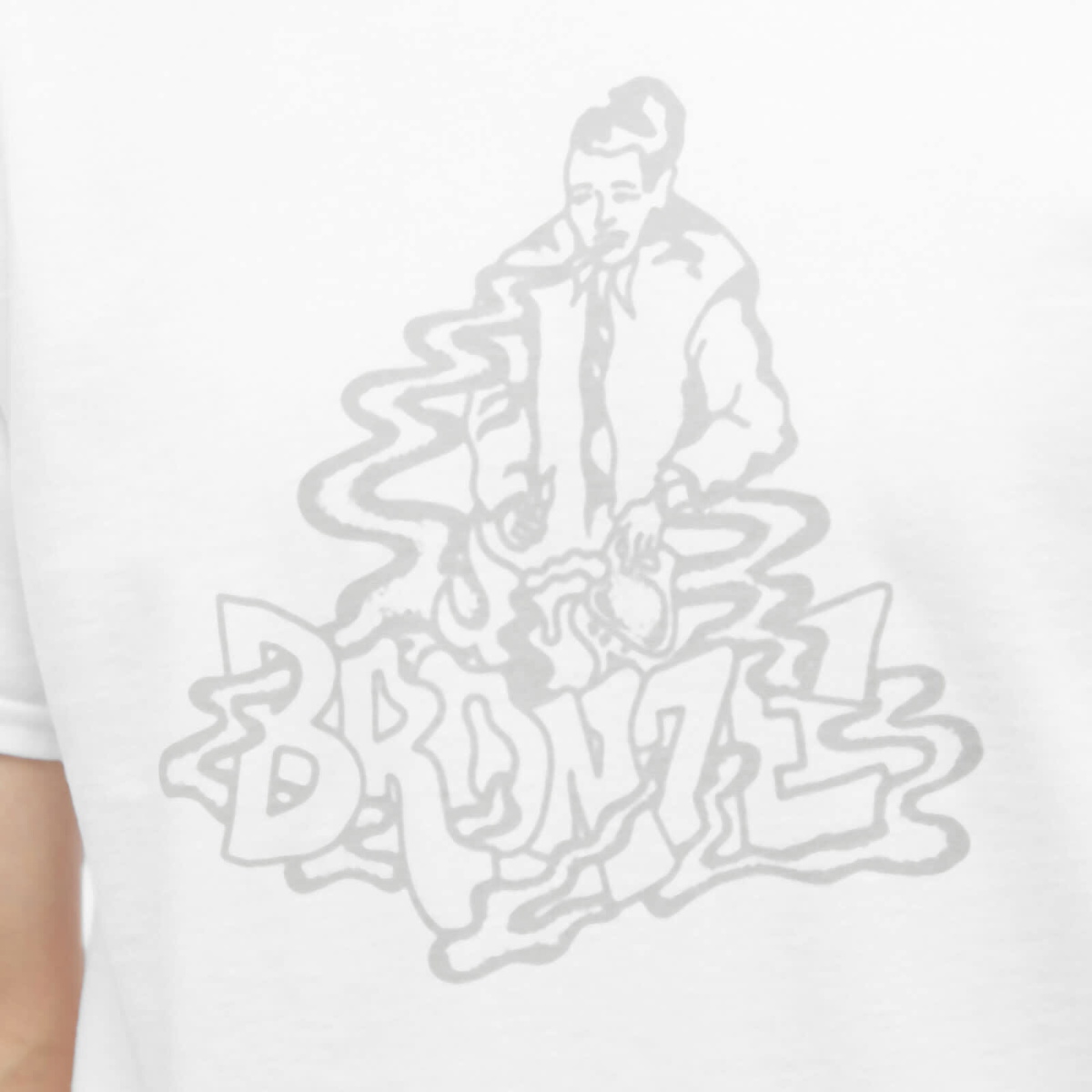 Bronze 56k Men's 4/20 T-Shirt in White