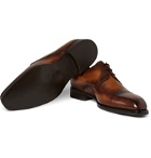 Berluti - Leather Derby Shoes - Brown