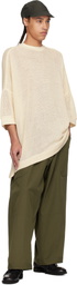 Jan-Jan Van Essche Off-White O-Project Mesh Jersey Boubou T-shirt