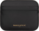 Maison Kitsuné Black Edie Card Holder