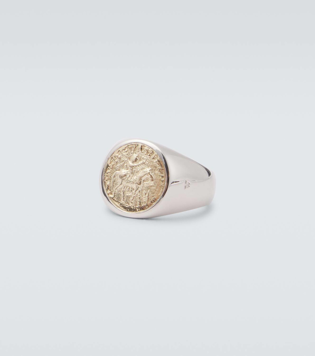 Tom Wood Coin gold-plated sterling silver ring Tom Wood TOMWOOD