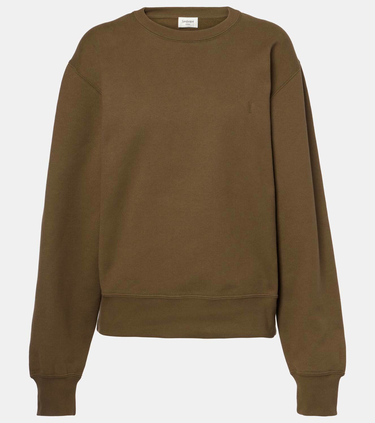 Saint Laurent Cassandre cotton sweatshirt