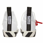 Off-White Men's Mid Top Vulcanised Sneakers in White