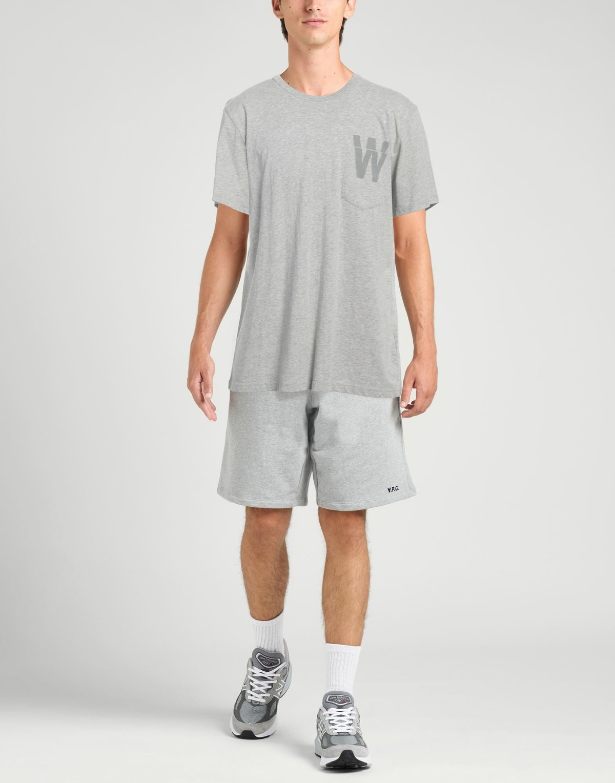 Woolrich Mens T-shirt Light in Grey