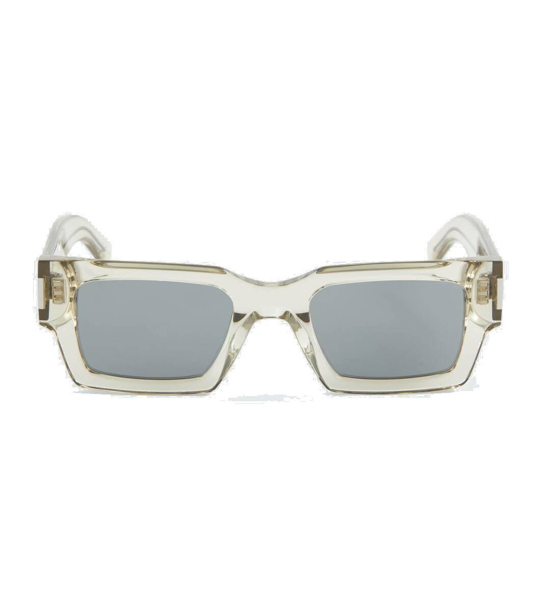 Photo: Saint Laurent SL 572 square sunglasses