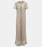 Loewe Silk polo dress