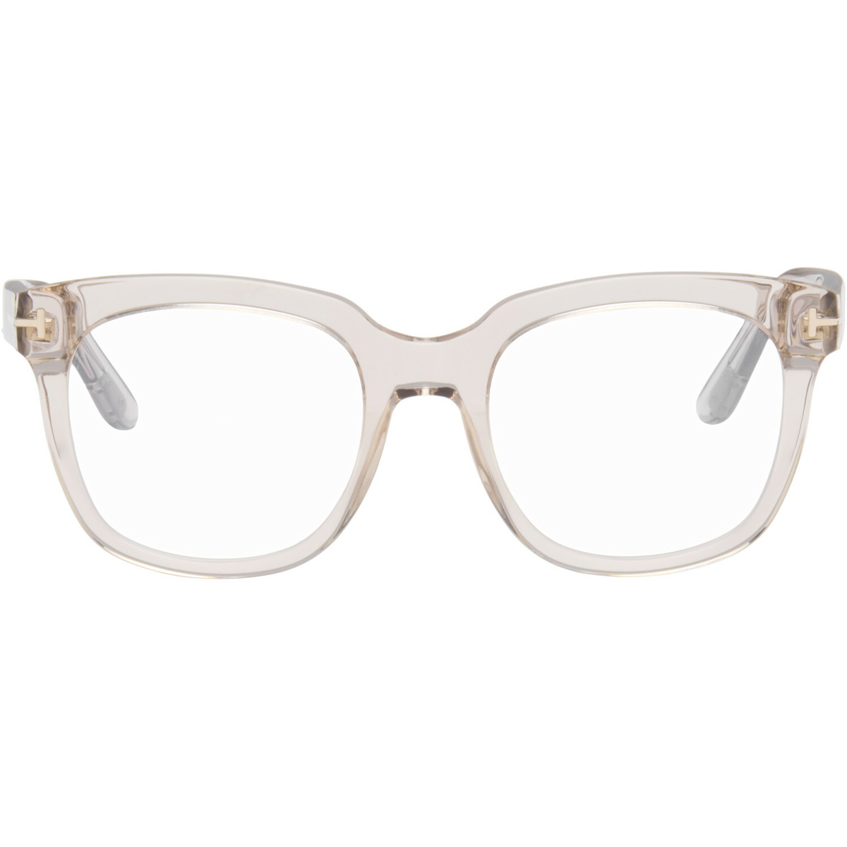 TOM FORD Pink Blue Block Large Glasses