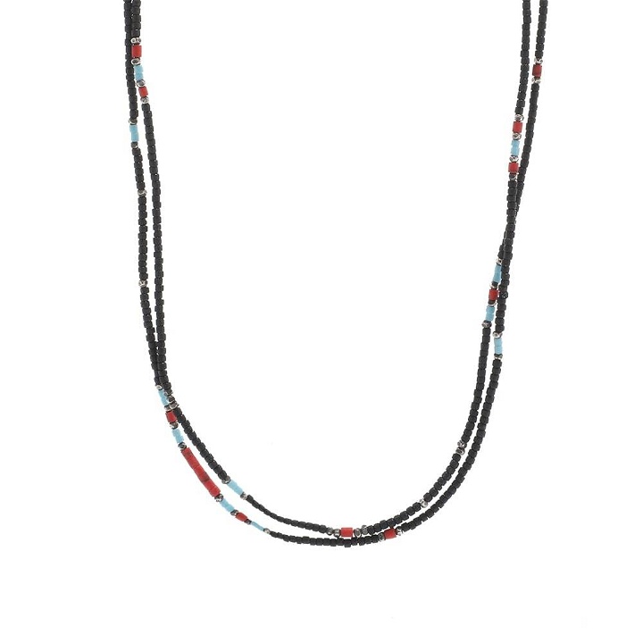 Photo: M. Cohen 30" Stacked Mini Bead Necklace