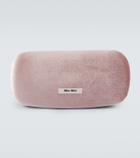 Miu Miu Logo cat-eye sunglasses