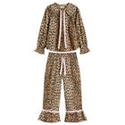Damson Madder Women's Felice PJ Set in Leopard