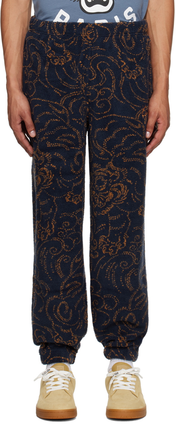 Kenzo Navy Kenzo Paris Star Tiger Sweatpants