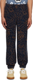 Kenzo Navy Kenzo Paris Star Tiger Sweatpants